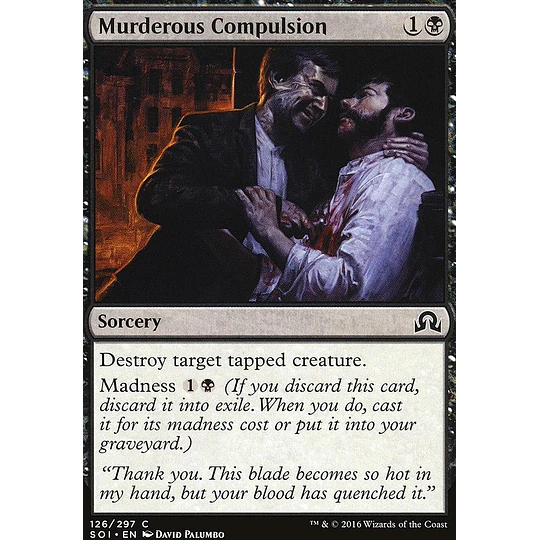 Murderous Compulsion - PLAYSET (x4)