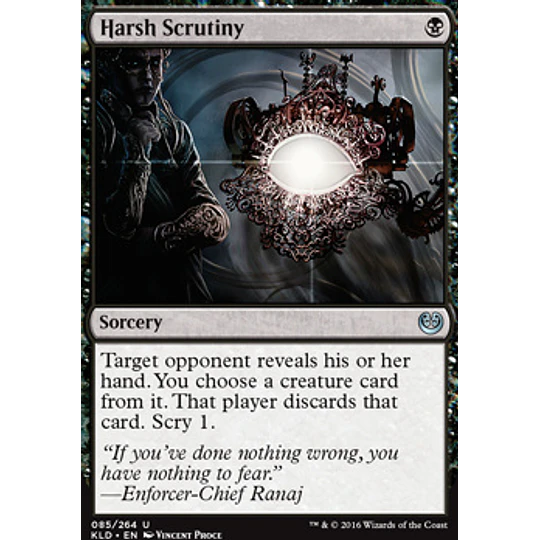 Harsh Scrutiny - PLAYSET (x4)
