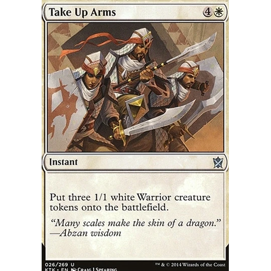 Take Up Arms - PLAYSET (x4)