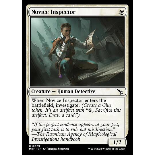 Novice Inspector - PLAYSET (x4)