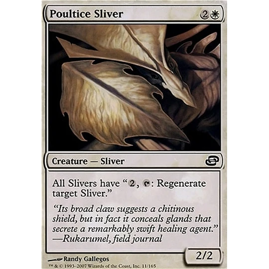 Poultice Sliver - PLAYSET (x4)