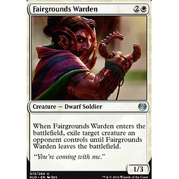 Fairgrounds Warden - PLAYSET (x4)