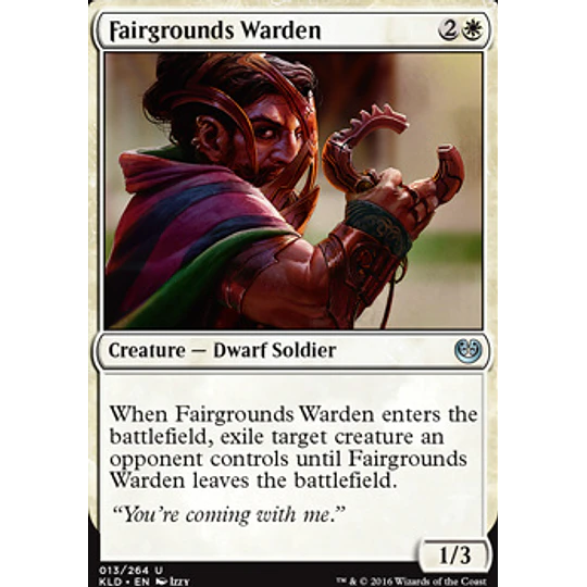 Fairgrounds Warden - PLAYSET (x4)