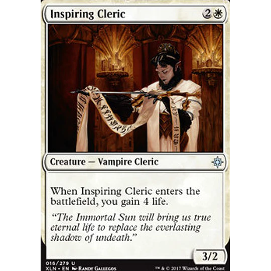 Inspiring Cleric - PLAYSET (x4)
