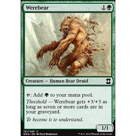 Werebear - PLAYSET (x4)