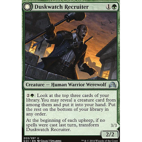 Duskwatch Recruiter - PLAYSET (x4)