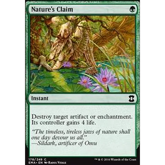 Nature's Claim - PLAYSET (x4)