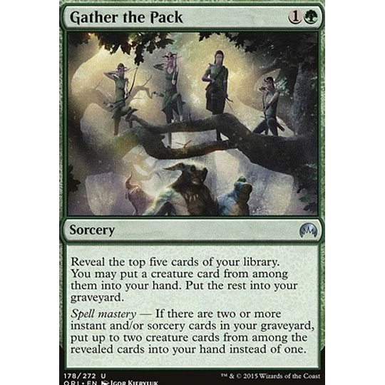 Gather the Pack - PLAYSET (x4)