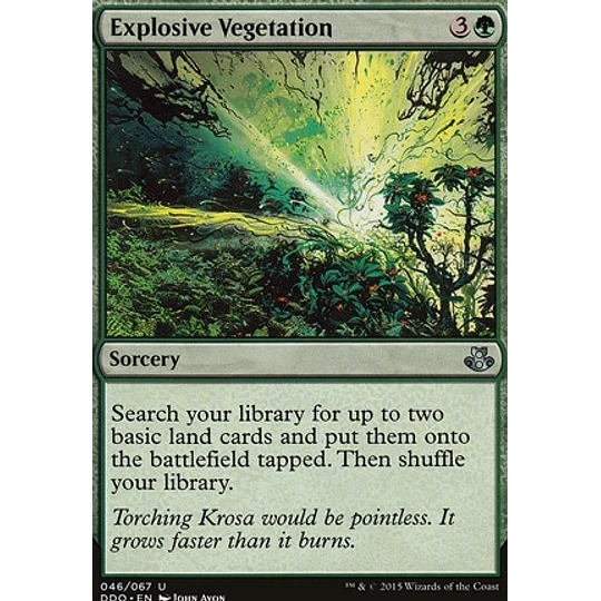 Explosive Vegetation - PLAYSET (x4)