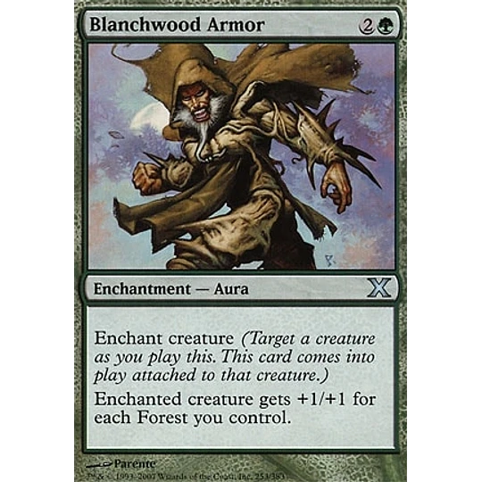 Blanchwood Armor - PLAYSET (x4)