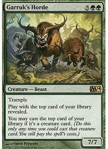 Garruk's Horde - PLAYSET (x4)