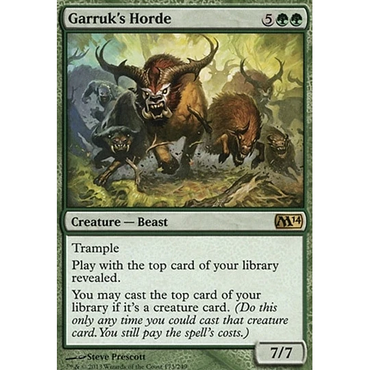 Garruk's Horde - PLAYSET (x4)
