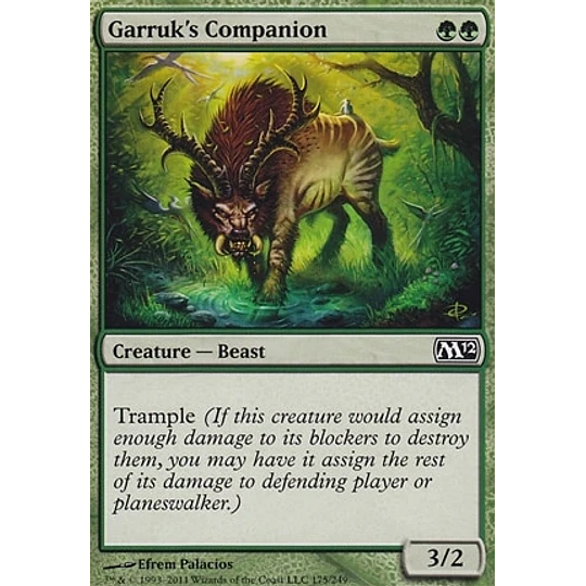 Garruk's Companion - PLAYSET (x4)