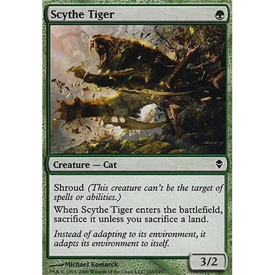 Scythe Tiger - PLAYSET (x4)