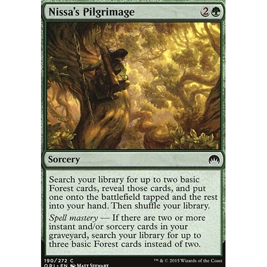 Nissa's Pilgrimage - PLAYSET (x4)