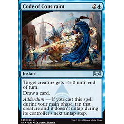 Code of Constraint - PLAYSET (x4)