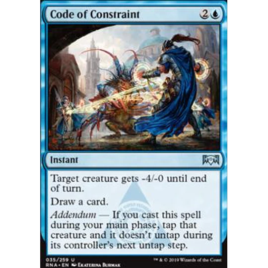 Code of Constraint - PLAYSET (x4)