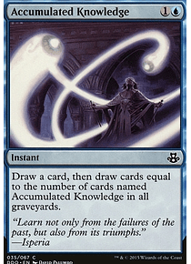 Accumulated Knowledge - PLAYSET (x4)
