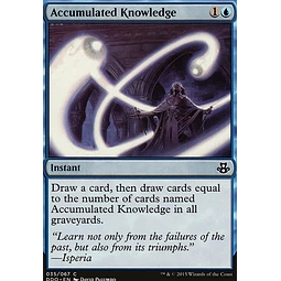 Accumulated Knowledge - PLAYSET (x4)