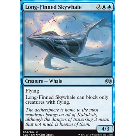 Long-Finned Skywhale - PLAYSET (x4)