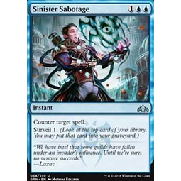 Sinister Sabotage - PLAYSET (x4)