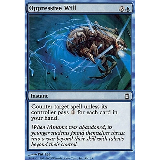 Oppressive Will - PLAYSET (x4)