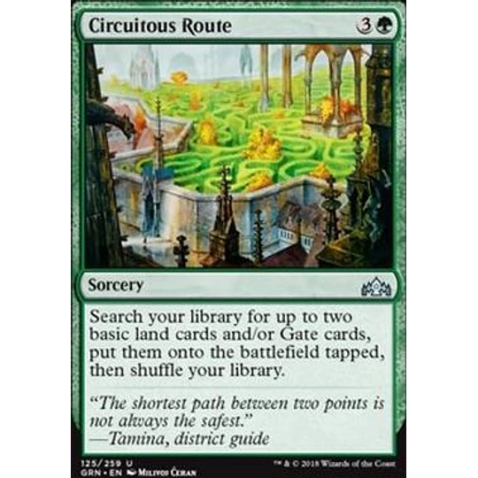 Circuitous Route - PLAYSET (x4)