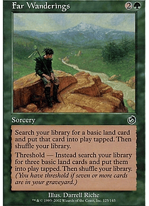 Far Wanderings - PLAYSET (x4)