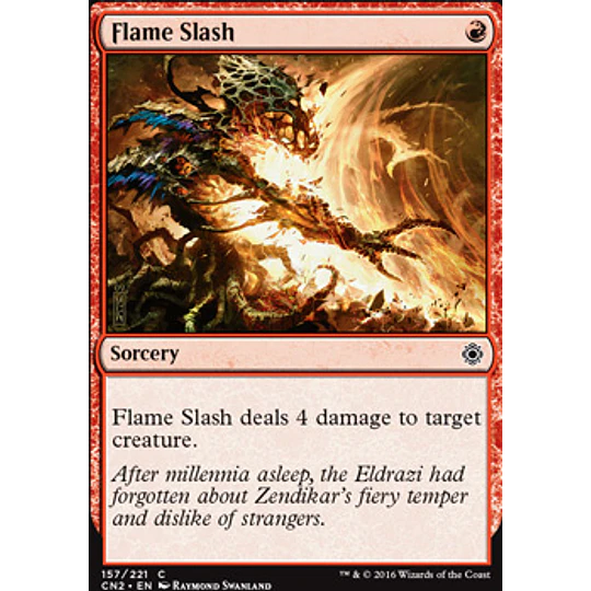 Flame Slash - PLAYSET (x4)