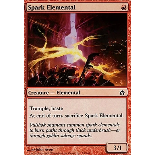 Spark Elemental - PLAYSET (x4)
