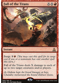 Fall of the Titans - PLAYSET (x4)