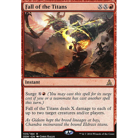 Fall of the Titans - PLAYSET (x4)