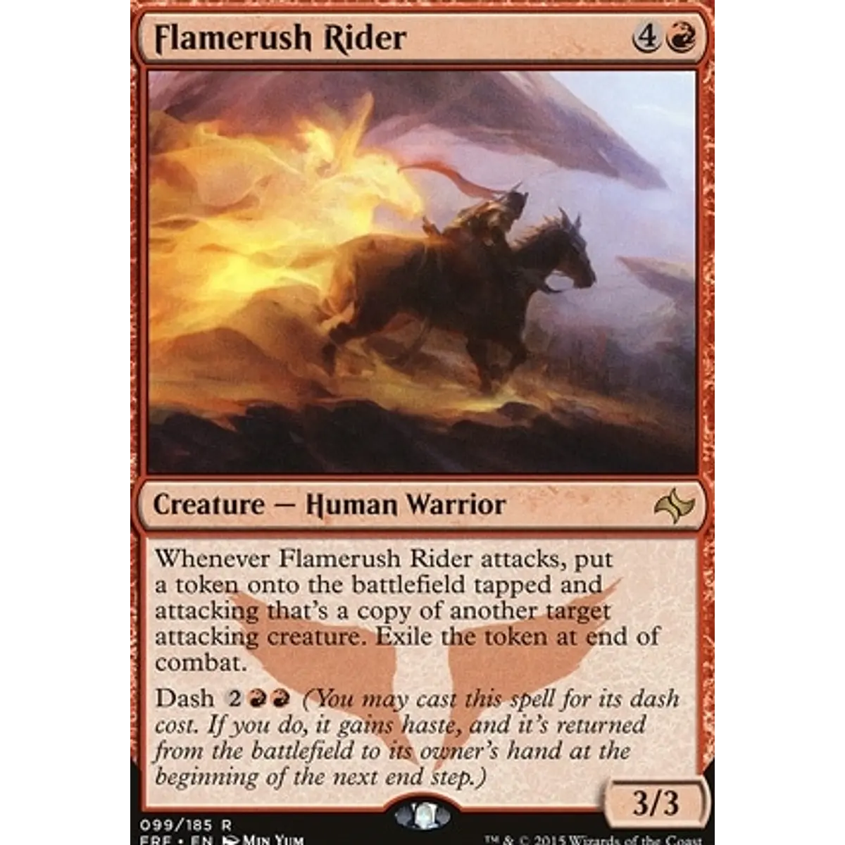 Flamerush Rider - PLAYSET (x4)