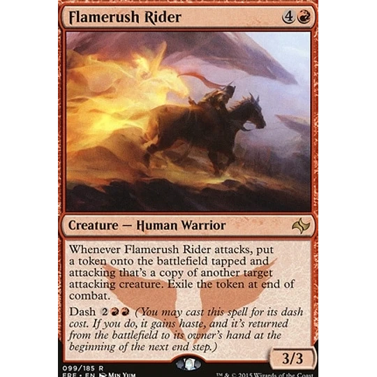 Flamerush Rider - PLAYSET (x4)