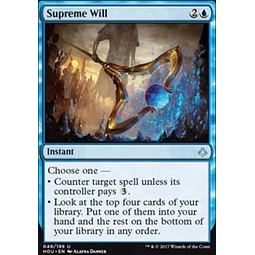 Supreme Will - PLAYSET (x4)