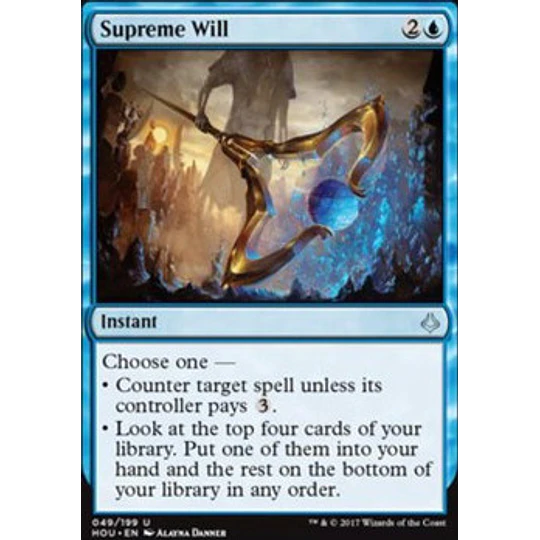 Supreme Will - PLAYSET (x4)