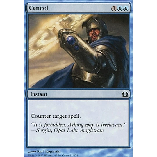 Cancel - PLAYSET (x4)