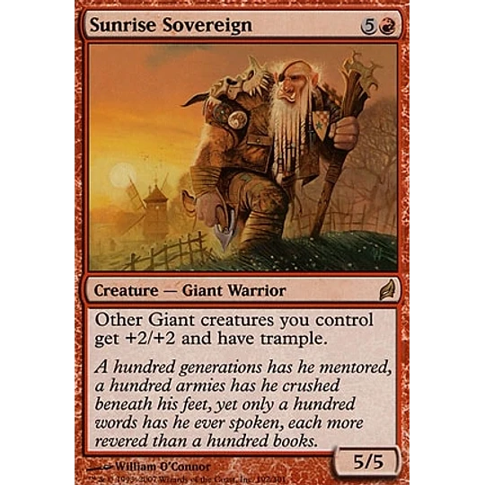 Sunrise Sovereign - PLAYSET (x4)