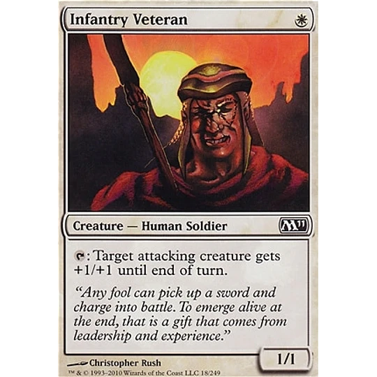 Infantry Veteran - PLAYSET (x4)