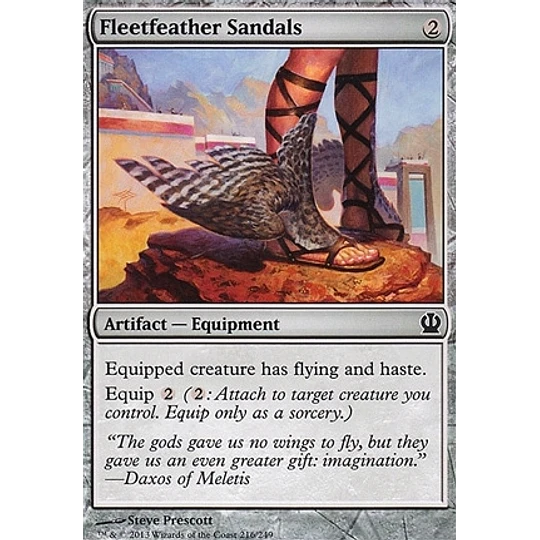 Fleetfeather Sandals - PLAYSET (x4)