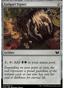Golgari Signet - PLAYSET (x4)