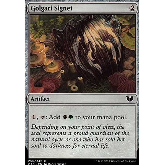 Golgari Signet - PLAYSET (x4)