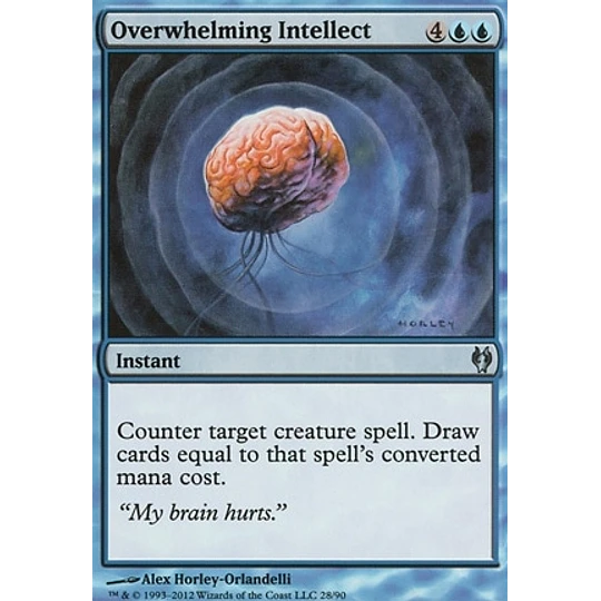 Overwhelming Intellect - PLAYSET (x4)