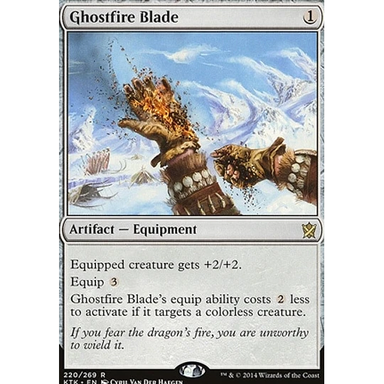 Ghostfire Blade - PLAYSET (x4)