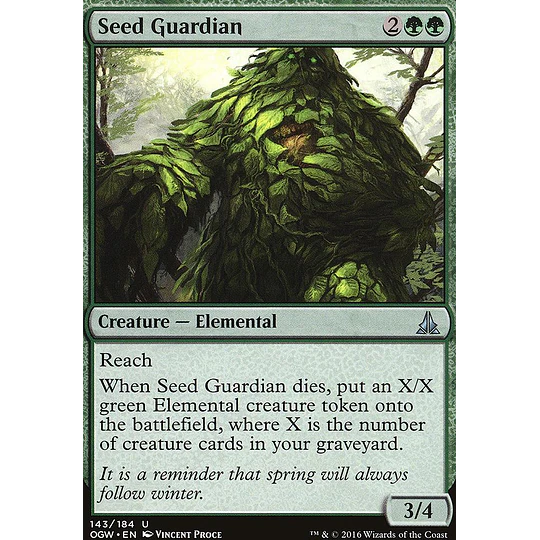 Seed Guardian - PLAYSET (x4)