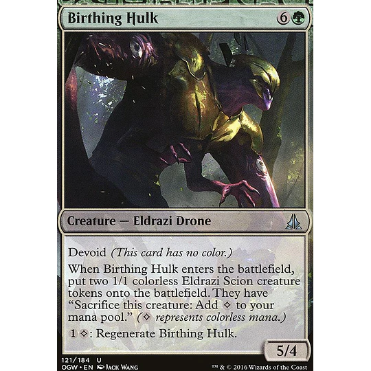 Birthing Hulk - PLAYSET (x4)