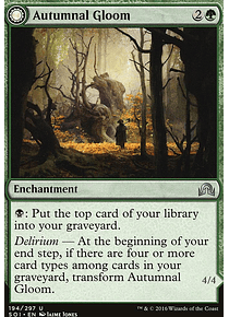 Autumnal Gloom - PLAYSET (x4)