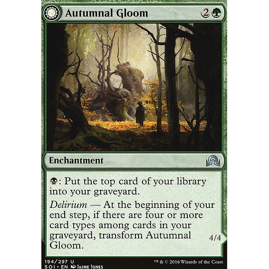 Autumnal Gloom - PLAYSET (x4)