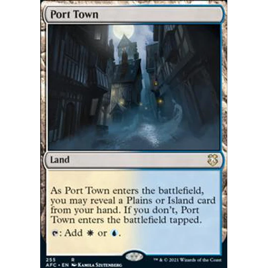 Port Town - Adventures in the Forgotten Realms Commander Decks (inglés)