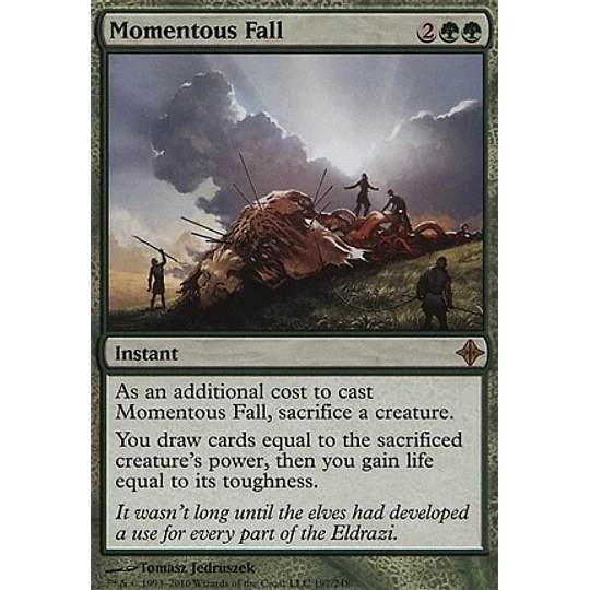 Momentous Fall - Rise of the Eldrazi (inglés)